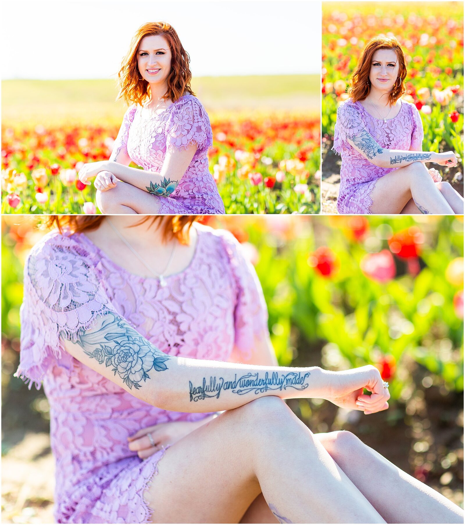 Heather’s BEAUTIFUL college grad photos took place in the Tulip Field at Burnside Farms in Nokesville, Virginia. With her beautiful red hair and lilac dress, this TULIP SENIOR SESSION blew me away!! It was a perfect spring day in April, and we had the field almost to ourselves. Click the link to see her FULL TULIP SENIOR SESSIONS! Photo by Bethanie Vetter Photography LLC. Website: bethanievetter.com #tulipseniorphotos #seniorphotos #virginiasenior #seniorportraits #springphotos #springflowers #springtulips #tulips #tuliplove #springseniorphotos #springsenior #floralsesssion #floralphotos #tuliphotos #bethanievetterportraits #bethanievetterphotography #lilacdress #purpledress #redhair #auburn